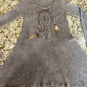 T-Party Blouse with Feathers medium p3